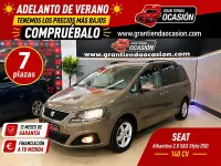 Usado Seat Alhambra Style 140 CV (102 kW) 2014 Marrón Monovolumen