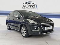 Usado Peugeot 3008 Allure 120 CV (88 kW) 2015 Negro Familiar