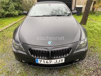 Usado BMW 645 Cabriolet 333 CV (244 kW) 2005 Negro Descapotable