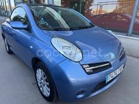 Usado Nissan Micra C+C Acenta 88 CV (64 kW) 2007 Azul Descapotable