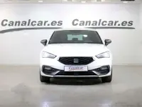 Usado Seat Leon FR 150 CV (110 kW) 2021 Blanco Monovolumen