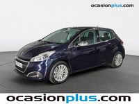 Usado Peugeot 208 Allure 110 CV (80 kW) 2018 Azul Utilitario