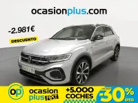 Usado VW T-Roc R-line 150 CV (110 kW) 2022 Gris SUV