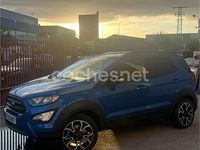Usado Ford Ecosport Active 125 CV (91 kW) 2022 Azul SUV
