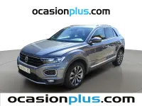 Usado VW T-Roc Sportline 150 CV (110 kW) 2021 Gris SUV