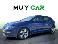Usado Seat Leon FR 150 CV (110 kW) 2020 Azul Utilitario