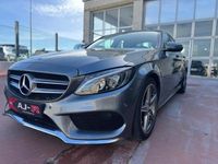 Usado Mercedes C180 116 CV (85 kW) 2017 Gris Berlina