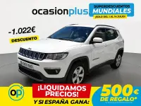 Usado Jeep Compass Longitude 140 CV (102 kW) 2018 Blanco SUV