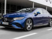 Usado Mercedes EQE350 Edition 214 kW (292 CV) 2024 Azul Berlina