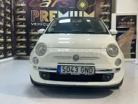 Usado Fiat 500 75 CV (55 kW) 2009 Blanco Descapotable