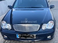 Usado Mercedes C180 Sport Edition 143 CV (105 kW) 2006 Azul Berlina
