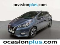 Usado Nissan Micra Acenta 71 CV (52 kW) 2017 Gris Utilitario