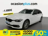Usado BMW 318 150 CV (110 kW) 2017 Blanco Familiar