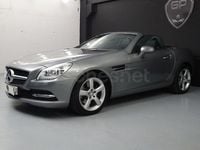 Usado Mercedes SLK250 204 CV (150 kW) 2013 Gris / plata Descapotable