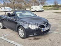 Usado VW Eos 140 CV (102 kW) 2008 Negro Descapotable