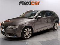 Usado Audi A3 Advanced 110 CV (80 kW) 2016 Gris Berlina