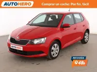 Usado Skoda Fabia Ambition 110 CV (80 kW) 2017 Rojo Berlina