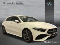 Usado Mercedes A180 AMG line 136 CV (100 kW) 2025 Blanco polar