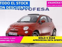 Usado Abarth 500C 140 CV (102 kW) 2016 Rojo Descapotable