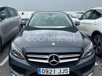 Usado Mercedes C220 AMG line 170 CV (125 kW) 2015 Gris / plata Berlina
