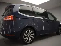 Usado VW Sharan Advance 184 CV (135 kW) 2016 Azul Monovolumen