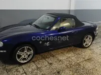 Usado Mazda MX5 Active 110 CV (80 kW) 2005 Azul Descapotable