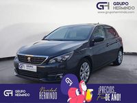 Usado Peugeot 308 Style 130 CV (95 kW) 2020 Negro Berlina