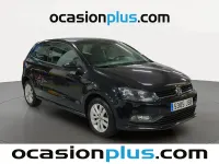 Usado VW Polo 75 CV (55 kW) 2016 Negro Utilitario