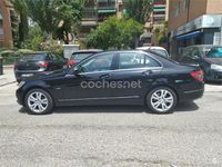 Usado Mercedes C200 Avantgarde 163 CV (119 kW) 2007 Negro Berlina