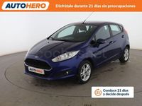 Usado Ford Fiesta Trend 75 CV (55 kW) 2016 Azul Utilitario