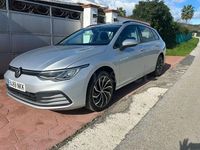 Usado VW Golf VIII R-line 150 CV (110 kW) 2021 Gris / plata Familiar