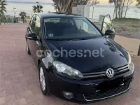 Usado VW Golf VI Sport 140 CV (102 kW) 2009 Negro Berlina