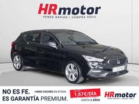 Usado Seat Leon FR 131 CV (96 kW) 2023 Negro Utilitario