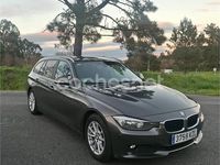 Usado BMW 320 Efficient Dynamics 163 CV (119 kW) 2013 Marrón Familiar
