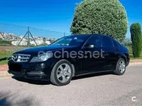 Usado Mercedes C250 204 CV (150 kW) 2013 Negro Berlina