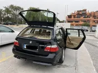 Usado BMW 525 163 CV (119 kW) 2004 Negro Familiar