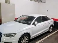 Usado Audi A3 Attraction 110 CV (80 kW) 2015 Blanco Berlina