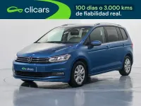 Usado VW Touran Advance 150 CV (110 kW) 2021 Azul Monovolumen