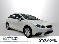 Usado Seat Leon Style 105 CV (77 kW) 2015 Blanco Familiar