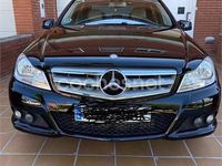 Usado Mercedes C200 136 CV (100 kW) 2011 Negro Berlina