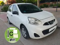 Usado Nissan Micra Acenta 80 CV (58 kW) 2017 Blanco Utilitario