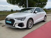 Usado Audi A3 S-Line 204 CV (150 kW) 2022 Blanco Berlina