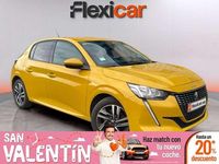 Usado Peugeot 208 Active 100 CV (73 kW) 2019 Amarillo Utilitario