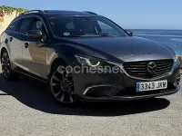 Usado Mazda 6 175 CV (128 kW) 2015 Negro Familiar