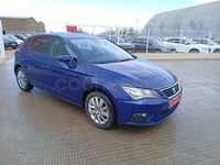 Usado Seat Leon Style 115 CV (84 kW) 2019 Azul Berlina