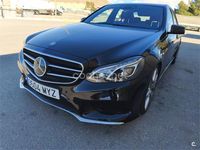 Usado Mercedes E350 258 CV (189 kW) 2017 Negro Berlina