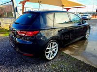 Usado Seat Leon FR 184 CV (135 kW) 2014 Negro Berlina