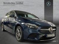 Usado Mercedes B250 AMG line 160 CV (117 kW) 2021 Denim blue  metallic paint Monovolumen