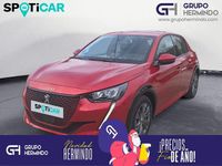 Usado Peugeot e-208 Allure 100 kW (136 CV) 2020 Rojo Utilitario