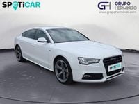 Usado Audi A5 Sportback S-Line 190 CV (139 kW) 2016 Blanco Utilitario